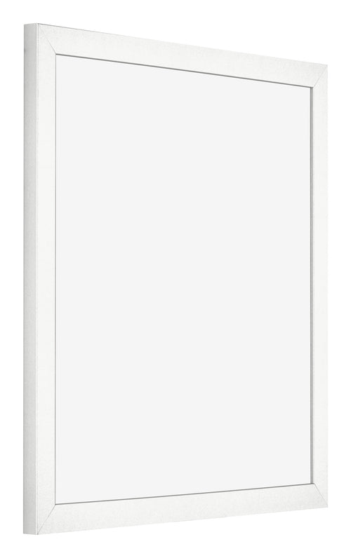 Cadre Photo 70x70cm Blanc Brillant MDF Bologna De Face Oblique | Yourdecoration.fr