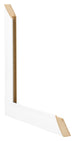 Cadre Photo 70x70cm Blanc Vintage MDF Pisa Detail Intersection | Yourdecoration.fr