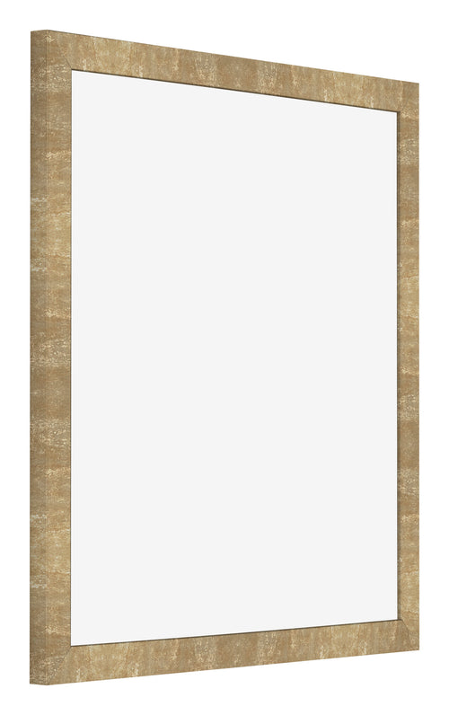 Cadre Photo 70x70cm Or Antique MDF Bologna De Face Oblique | Yourdecoration.fr
