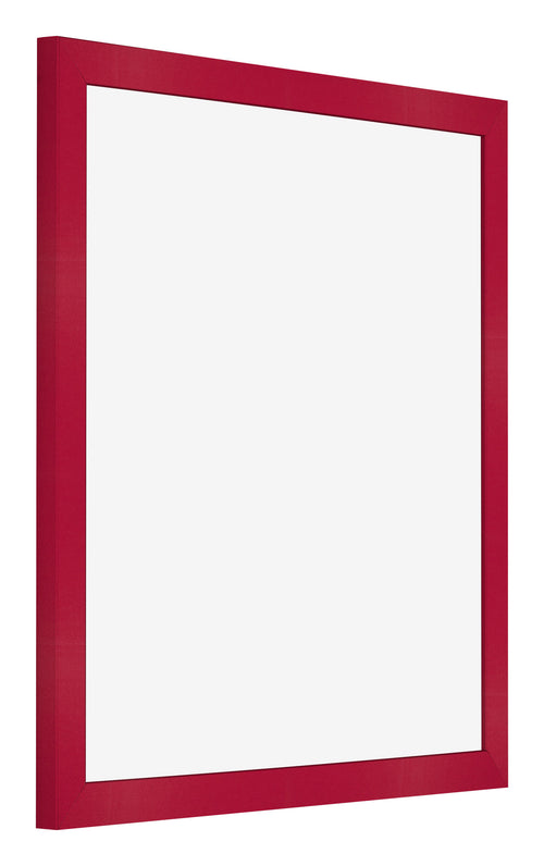 Cadre Photo 70x70cm Rouge MDF Bologna De Face Oblique | Yourdecoration.fr