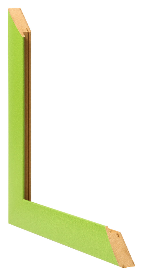 Cadre Photo 70x70cm Vert MDF Pisa Detail Intersection | Yourdecoration.fr