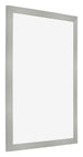 Cadre Photo 70x90cm Argent Mat MDF Bologna De Face Oblique | Yourdecoration.fr