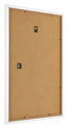 Cadre Photo 70x90cm Blanc Mat MDF Bologna Arriere Oblique | Yourdecoration.fr