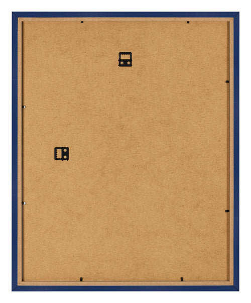 Cadre Photo 70x90cm Bleu Foncé Patiné MDF Bologna Arriere | Yourdecoration.fr