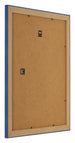 Cadre Photo 70x90cm Bleu Fonce Patine MDF Pisa Arriere Oblique | Yourdecoration.fr