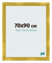 Cadre Photo 70x90cm Or Vintage MDF Pisa De Face Mesure | Yourdecoration.fr