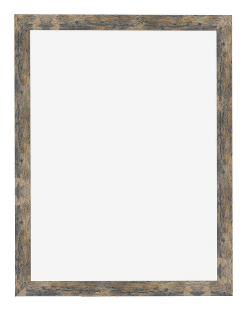 Cadre Photo 75x100cm Bleu Or Mélangé MDF Bologna De Face | Yourdecoration.fr