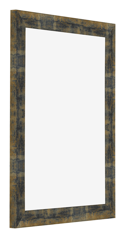 Cadre Photo 75x100cm Bleu Or Melange MDF Pisa De Face Oblique | Yourdecoration.fr