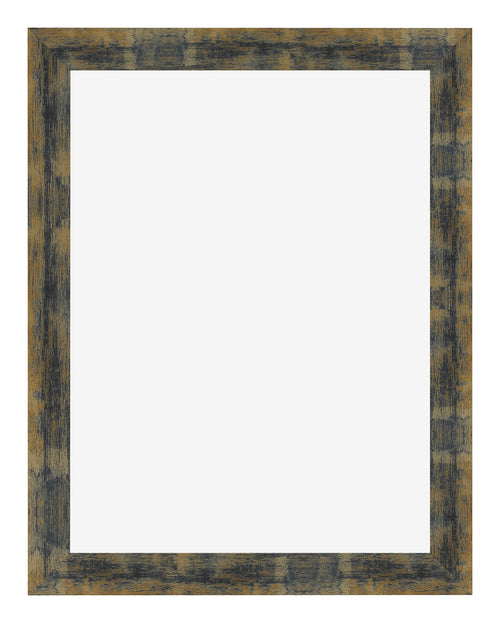 Cadre Photo 75x100cm Bleu Or Melange MDF Pisa De Face | Yourdecoration.fr