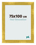 Cadre Photo 75x100cm Or Vintage MDF Pisa De Face Mesure | Yourdecoration.fr