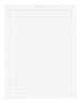 Cadre Photo 75x98cm Blanc Brillant MDF Bologna De Face | Yourdecoration.fr