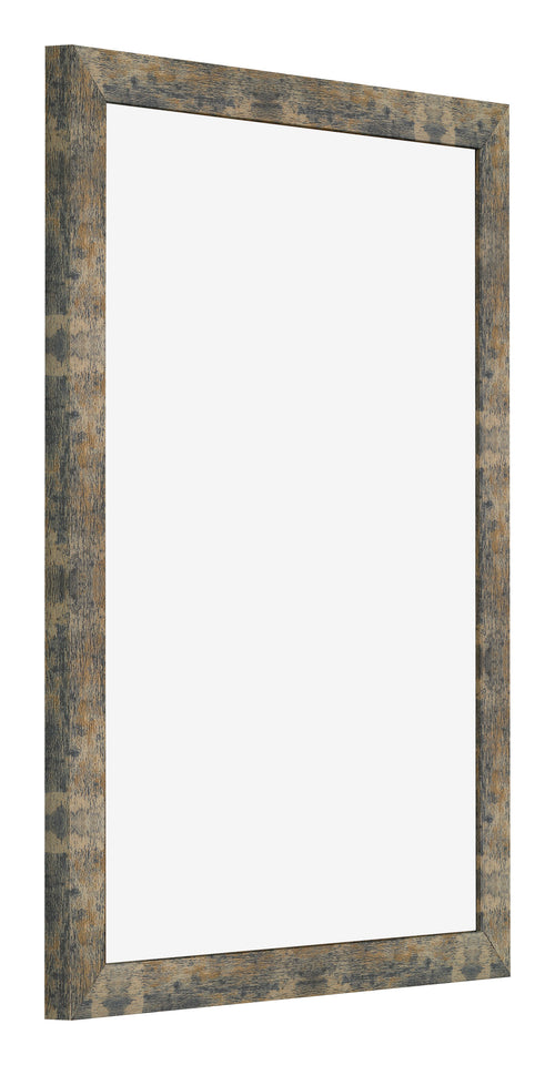 Cadre Photo 75x98cm Bleu Or Mélangé MDF Bologna De Face Oblique | Yourdecoration.fr