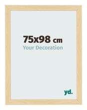 Cadre Photo 75x98cm Hêtre Décor MDF Bologna De Face Mesure | Yourdecoration.fr