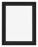Cadre Photo 75x98cm Noir Grain de Bois MDF Lazio De Face | Yourdecoration.fr
