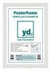Cadre d'Affiche 61x91,5cm Blanc MDF De Face d Insertion | Yourdecoration.fr
