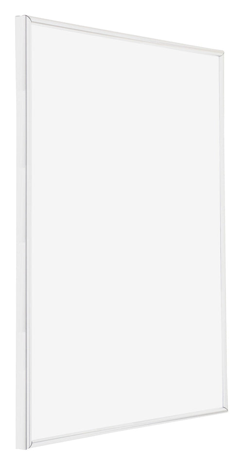 Cadre d'Affiche Plastique 38x52cm Blanc Brillant De Face Oblique | Yourdecoration.fr