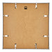 Cadre d'Affiche Plastique 40x40cm Argent Arriere | Yourdecoration.fr