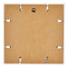 Cadre d'Affiche Plastique 40x40cm Blanc Brillant Arriere | Yourdecoration.fr