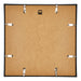Cadre d'Affiche Plastique 40x40cm Noir Mat Arriere | Yourdecoration.fr