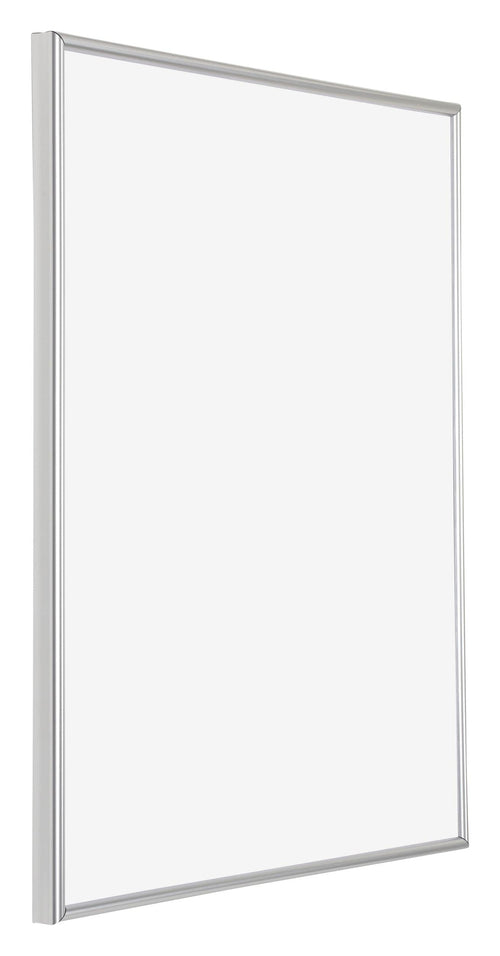 Cadre d'Affiche Plastique 40x50cm Argent De Face Oblique | Yourdecoration.fr