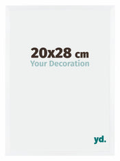 Catania MDF Cadre Photo 20x28cm Blanc Mesure| Yourdecoration.fr