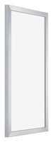 Catania MDF Cadre Photo 20x40cm Argent De Face Oblique| Yourdecoration.fr