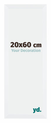 Catania MDF Cadre Photo 20x60cm Blanc Mesure| Yourdecoration.fr