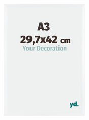 Catania MDF Cadre Photo 29 7x42cm A3 Blanc Mesure| Yourdecoration.fr