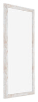 Catania MDF Cadre Photo 30x60cm White Wash De Face Oblique| Yourdecoration.fr