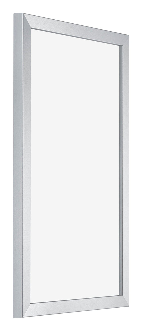 Catania MDF Cadre Photo 33x48cm Argent De Face Oblique | Yourdecoration.fr