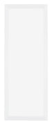 Catania MDF Cadre Photo 33x98cm Blanc De Face | Yourdecoration.fr