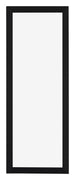 Catania MDF Cadre Photo 33x98cm Noir De Face | Yourdecoration.fr