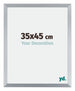 Catania MDF Cadre Photo 35x45cm Argent Mesure| Yourdecoration.fr