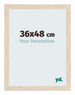 Catania MDF Cadre Photo 36x48cm Chene De Face Mesure | Yourdecoration.fr