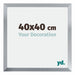 Catania MDF Cadre Photo 40x40cm Argent Mesure| Yourdecoration.fr