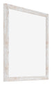 Catania MDF Cadre Photo 45x45cm White Wash De Face Oblique| Yourdecoration.fr