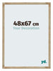 Catania MDF Cadre Photo 48x67cm Or De Face Mesure | Yourdecoration.fr