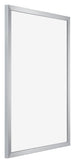 Catania MDF Cadre Photo 67x98cm Argent De Face Oblique | Yourdecoration.fr