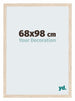Catania MDF Cadre Photo 68x98cm Chene De Face Mesure | Yourdecoration.fr