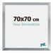 Catania MDF Cadre Photo 70x70cm Argent Mesure| Yourdecoration.fr