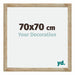 Catania MDF Cadre Photo 70x70cm Or Mesure| Yourdecoration.fr