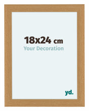 Como MDF Cadre Photo 18x24cm Hetre De Face Mesure | Yourdecoration.fr