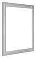 Como MDF Cadre Photo 20x20cm Argent Mat De Face Oblique | Yourdecoration.fr