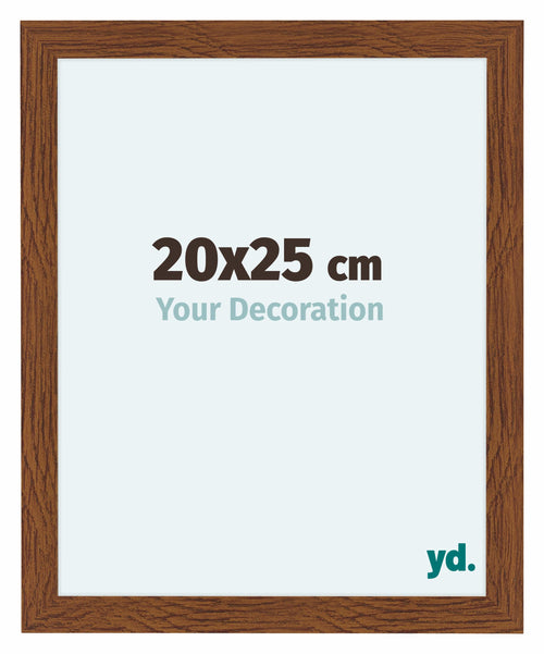 Como MDF Cadre Photo 20x25cm Chene Rustique De Face Mesure | Yourdecoration.fr