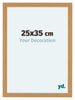 Como MDF Cadre Photo 25x35cm Hetre De Face Mesure | Yourdecoration.fr