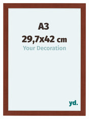 Como MDF Cadre Photo 29 7x42cm A3 Cerises De Face Mesure | Yourdecoration.fr