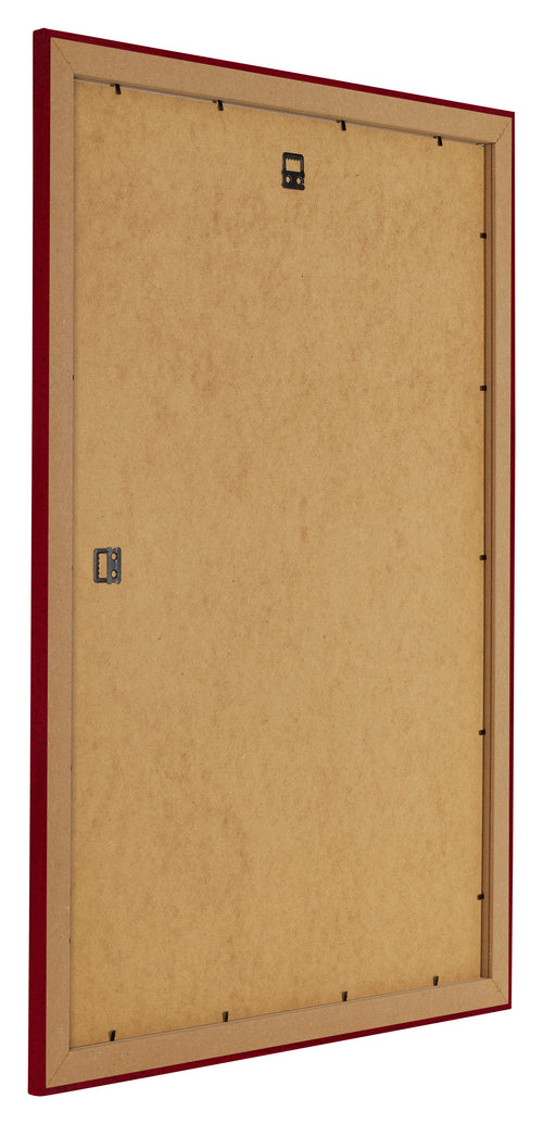 Como MDF Cadre Photo 30x42cm Vin Rouge Patine Arriere Oblique | Yourdecoration.fr
