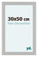 Como MDF Cadre Photo 30x50cm Blanc Grain de Bois De Face Mesure | Yourdecoration.fr