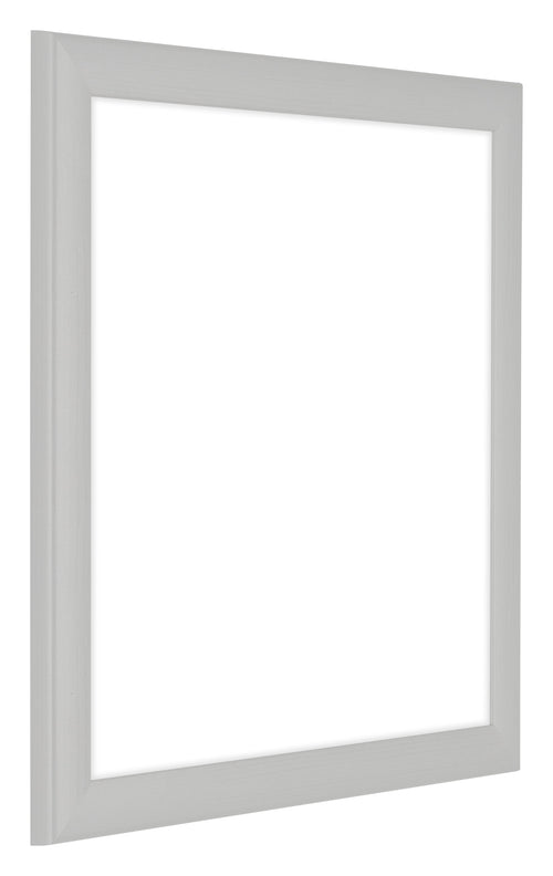 Como MDF Cadre Photo 35x35cm Blanc Grain de Bois De Face Oblique | Yourdecoration.fr