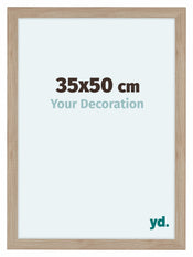 Como MDF Cadre Photo 35x50cm Chene Clair De Face Mesure | Yourdecoration.fr